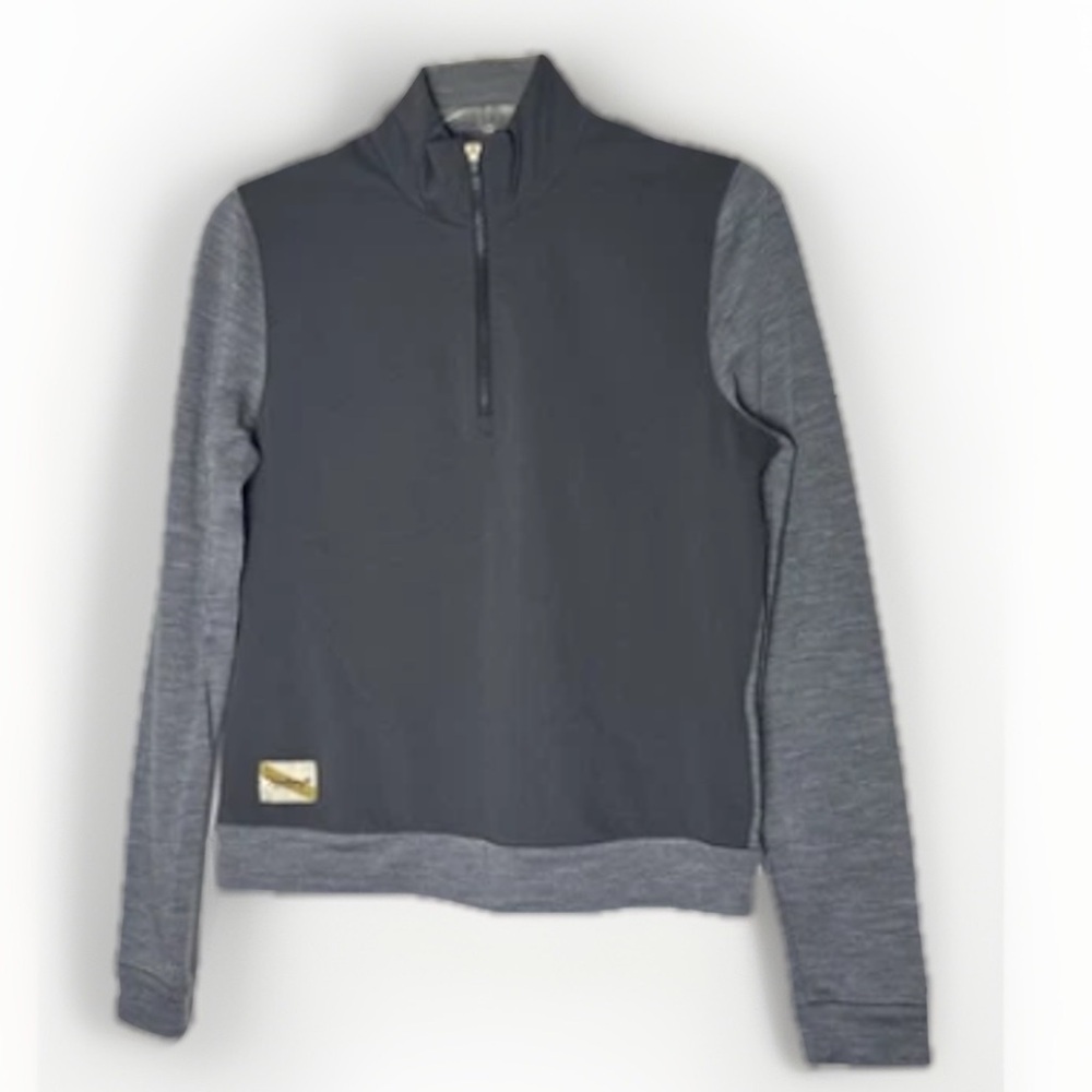 Tracksmith WT6080 Lightweight Top Pullover Women's Large Merino Wool Blend